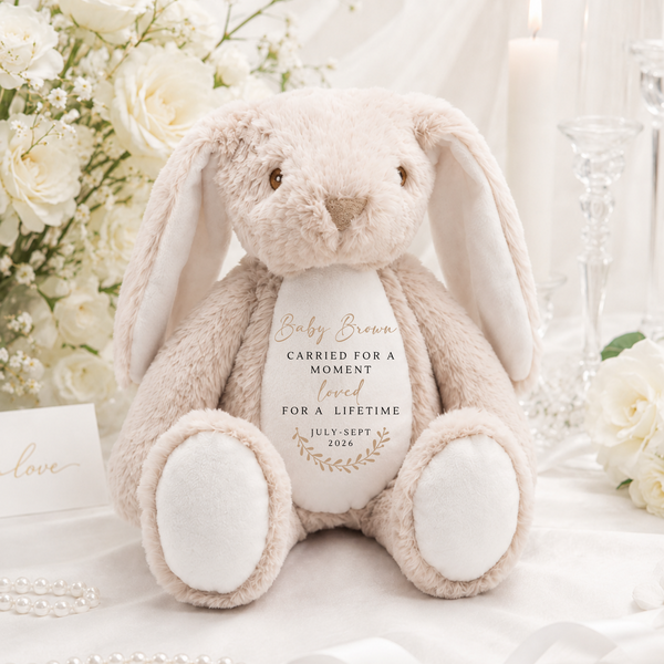 Miscarriage & Baby Loss Personalised Soft Toy | Remembrance Keepsake