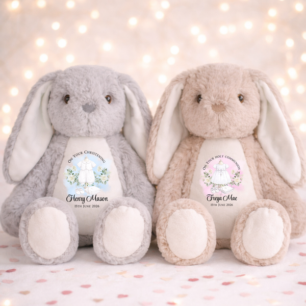 Personalised Christening Teddy Bear For Kids