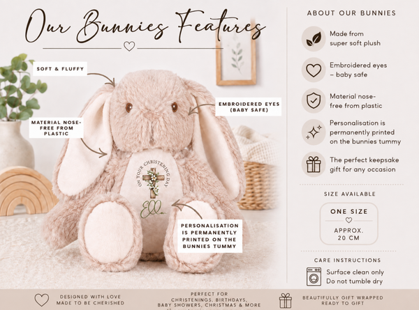 Handpicked for Earth by My Angel in Heaven Personalised Soft Toy