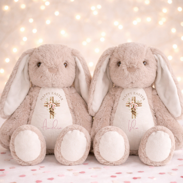 Personalised Religious Teddy Bear For Easter