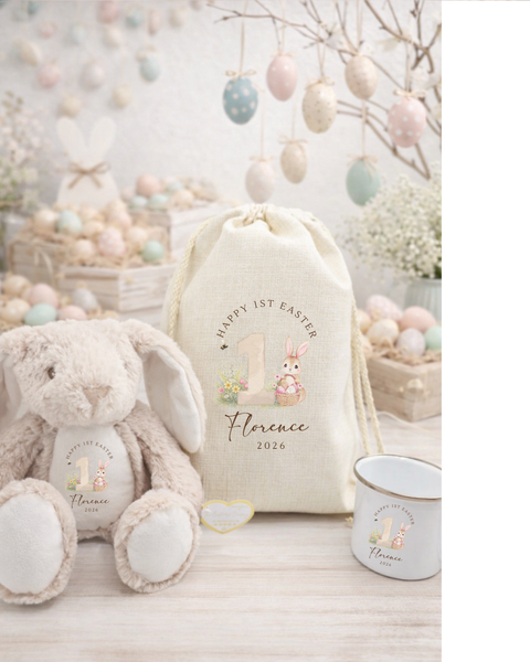 Personalised First Easter Bunny For Babies
