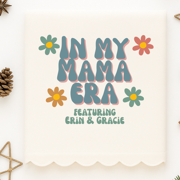 In My Mum Era Blanket – Cozy Fleece Throw for Mum | Aesthetic Christmas Gift for Mummy or Mama