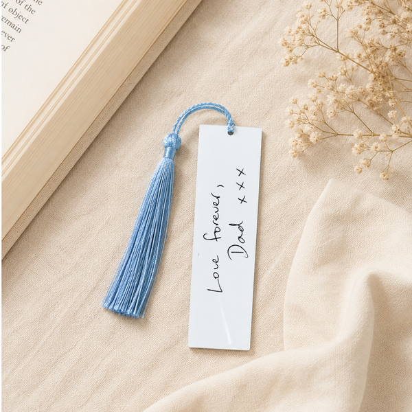 Personalised Handwriting Remembrance Bookmark | Memorial Keepsake
