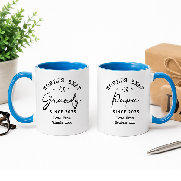 Personalised Worlds Best Grandad Mug | Father's Day Gift UK
