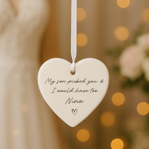 Personalised Bride Ceramic - Love The Mother Of The Groom