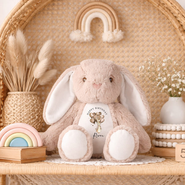 Personalised Peter Rabbit Birthday Bunny
