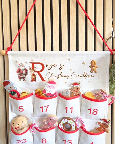 Personalised Santa Advent Calendar 2025 - Gifts For Kids