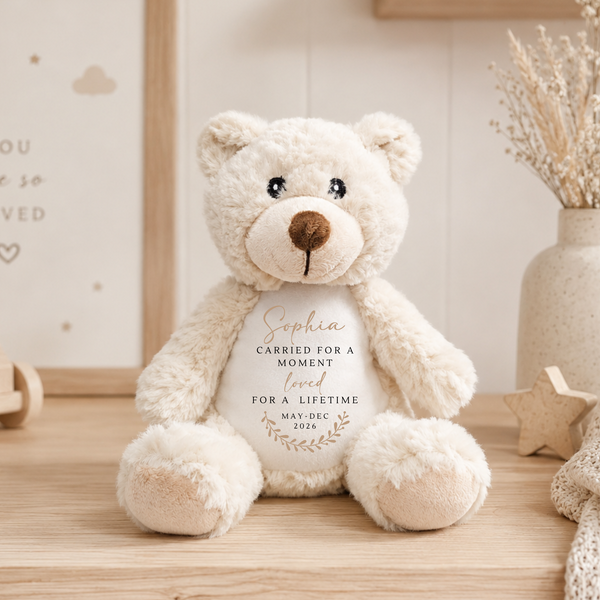Miscarriage & Baby Loss Personalised Soft Toy | Remembrance Keepsake
