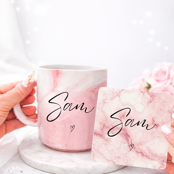 Personalised Humour Marble Mug
