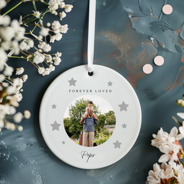 Personalised Remembrance Ceramic Hanging