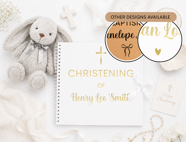 Personalised Christening/Baptism/Holy Communion Scrapbook