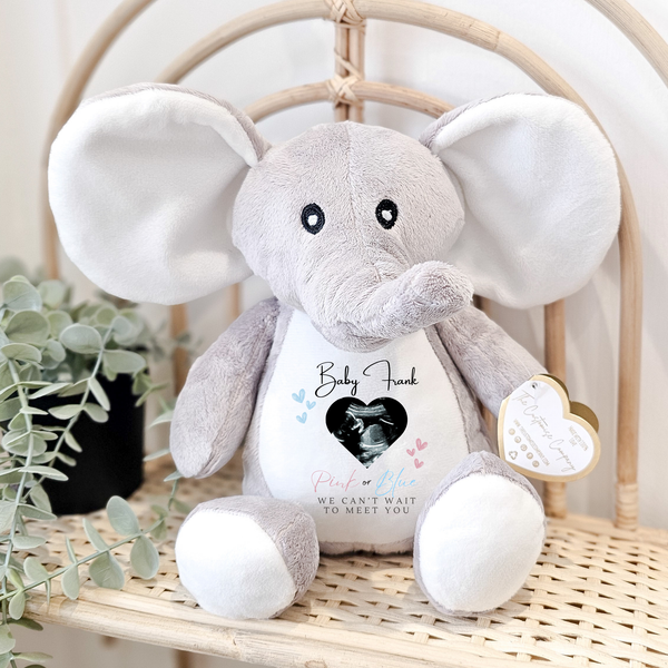 Personalised Gender Reveal Soft Toys