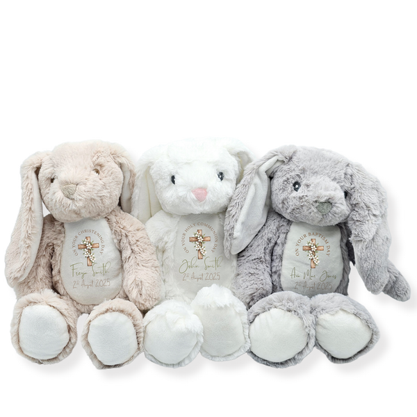 Personalised Christening Bunny