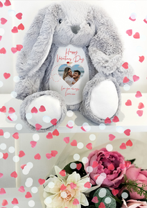 Peluche San Valentín con foto personalizada