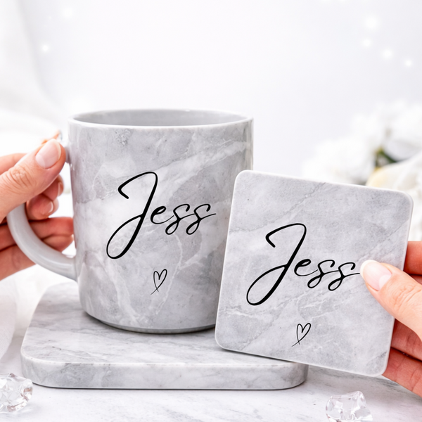 Personalised Humour Marble Mug