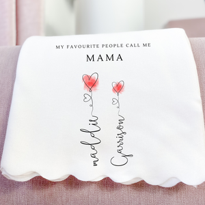 Personalised Blanket For Nanny - Mothers Day Gifts (Copy)