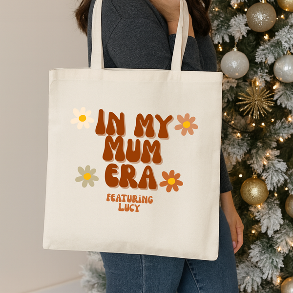 In My Mum Era Tote Bag – A Stylish & Practical Christmas Gift for Mum, Mummy, or Mama