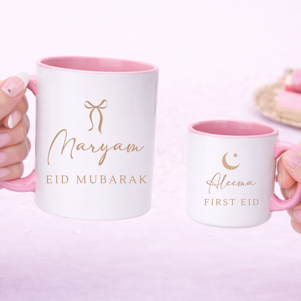 Personalised Eid Mugs - Eid Gifts, Ramadan Gifts, Gifts For Kids