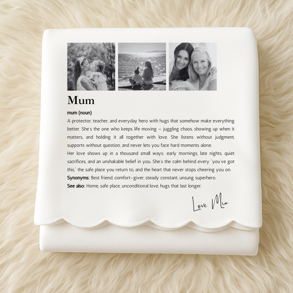 Personalised Photo Cushion For Mum -  Mothers Day