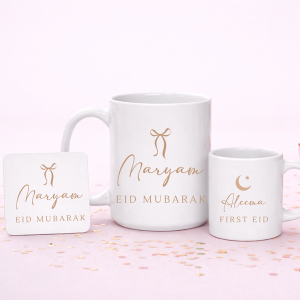Personalised Eid Mugs - Eid Gifts, Ramadan Gifts, Gifts For Kids