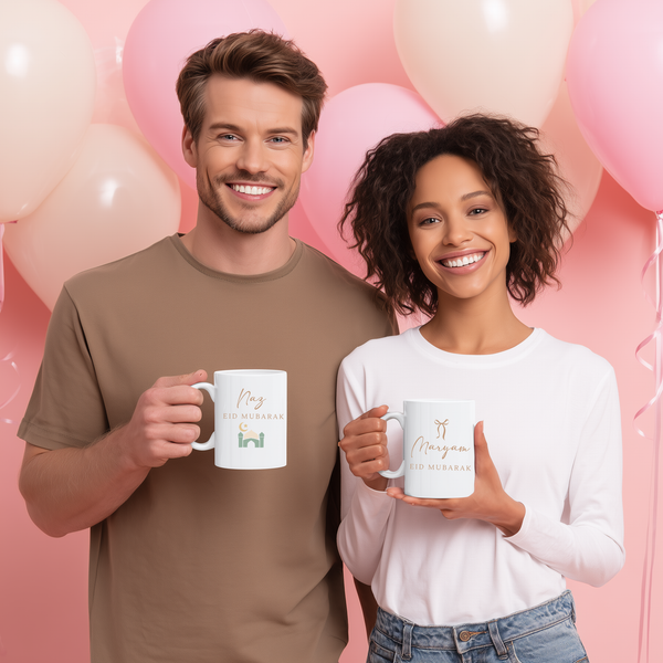 Personalised Eid Mugs - Eid Gifts, Ramadan Gifts, Gifts For Kids