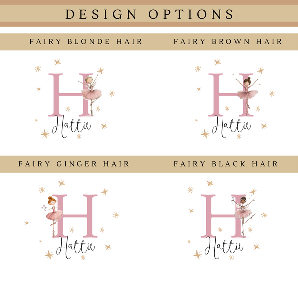 Personalised Fairy Ballerina Christmas Blanket & Cushion – Custom Name Girls’ Festive Throw & Pillow