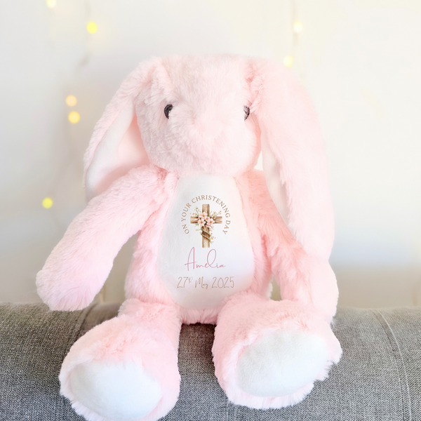 Personalised Christening Bunny