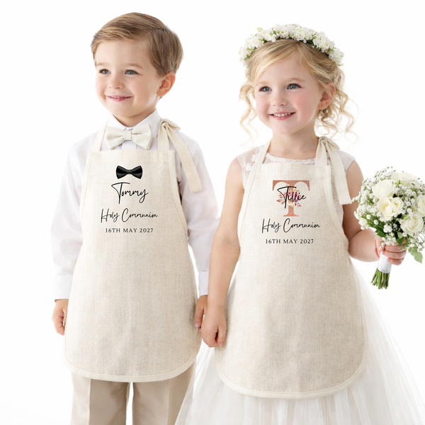 Personalised Apron For Holy Communion