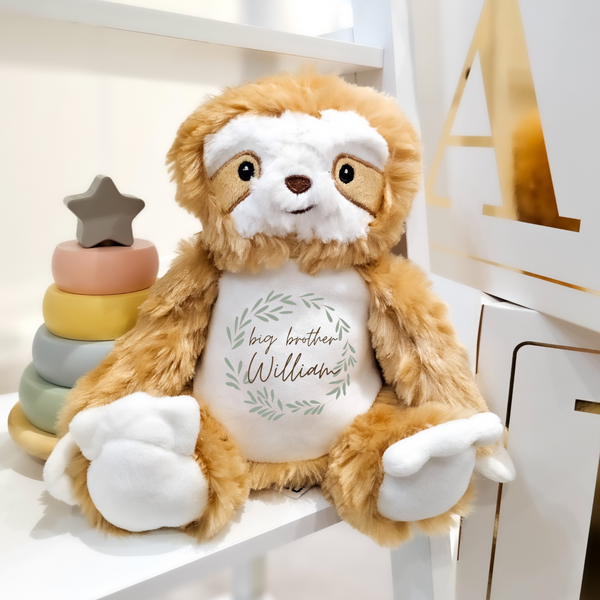 Personalised Sibling Soft Toy