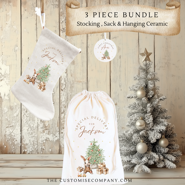 Personalised Bunny Stocking