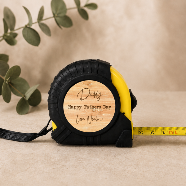 Personalised Tape Measure for Dad
