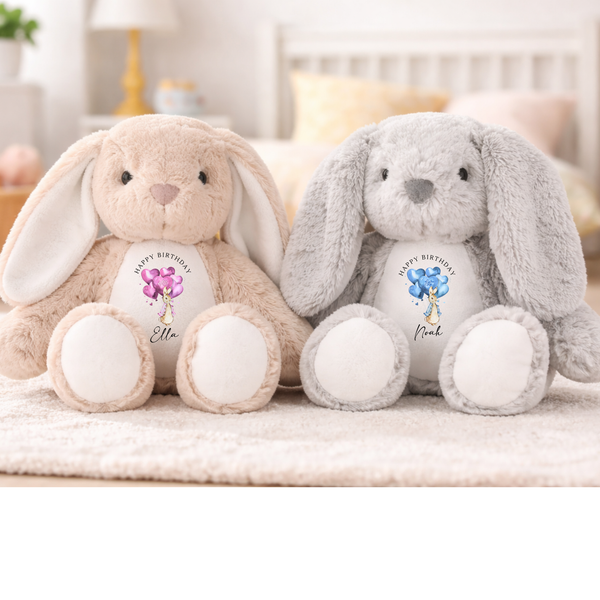 Personalised Peter Rabbit Birthday Bunny