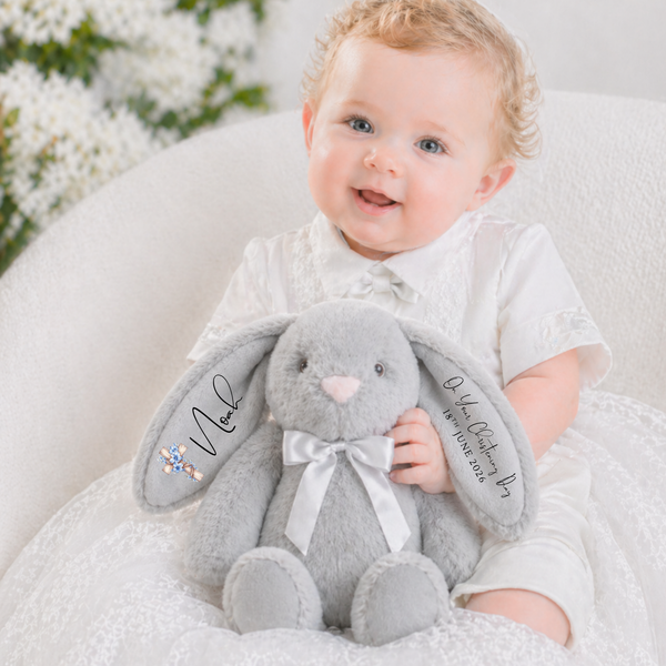 Personalised Bunny - Christening - Baptism - Holy Communion