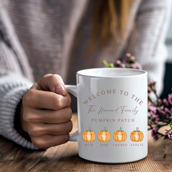 Pumpkin Mug & Coaster Set – Cozy Autumn Drinkware
