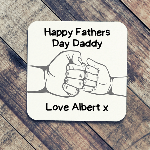 Personalised Mug & Coaster For Fathers Day