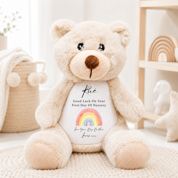 Personalised Back to School Soft Toy | First Day Gift