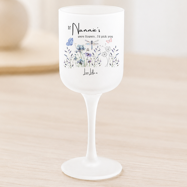 Personalised Wine Glass Gift For Her