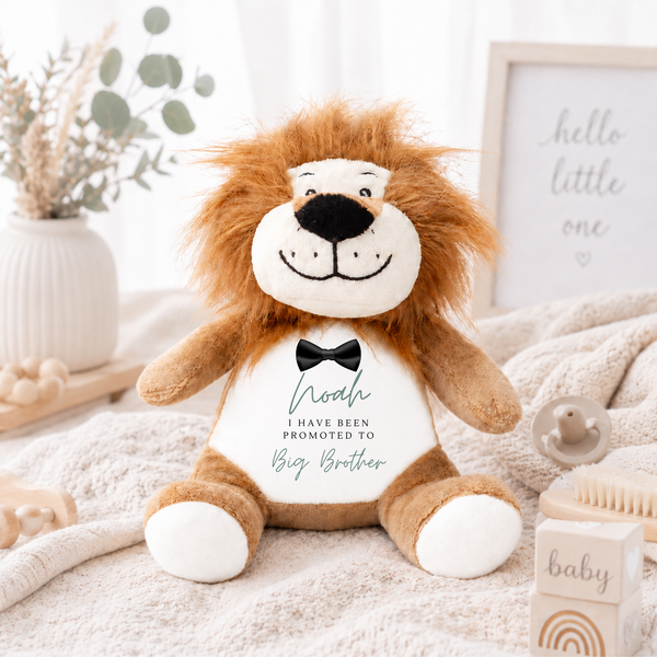 Personalised Big Brother & Big Sister Bunny Soft Toy