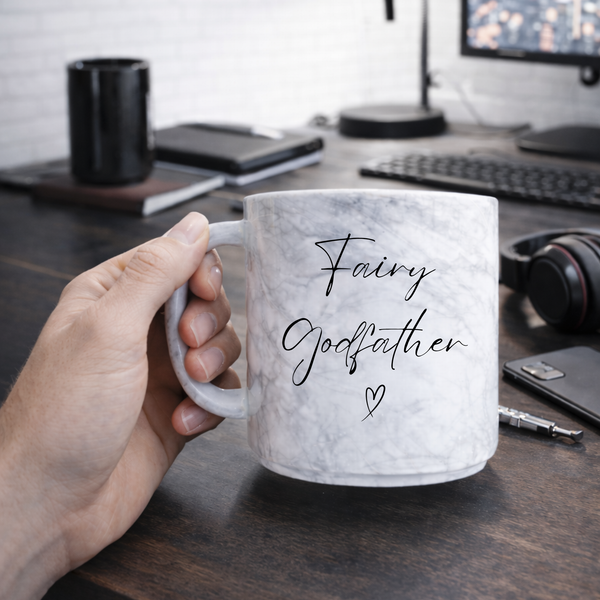 Personalised Marble Mug For Godmothers
