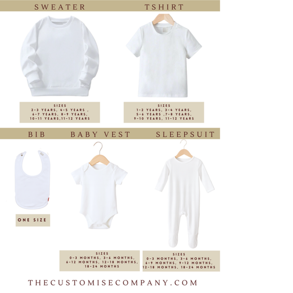 Personalised First Eid Sleepsuit, Bib , Vest