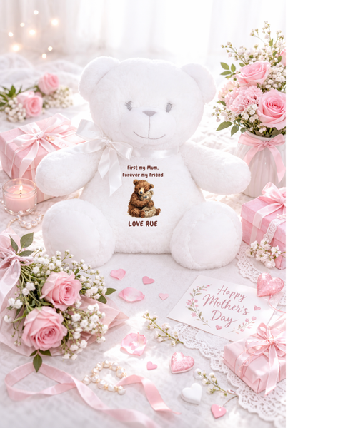 Personalised Teddy Bear For Mothers Day