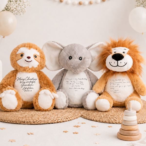 Personalised Handwriting Soft Toy