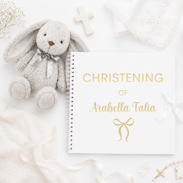 Personalised Christening/Baptism/Holy Communion Scrapbook