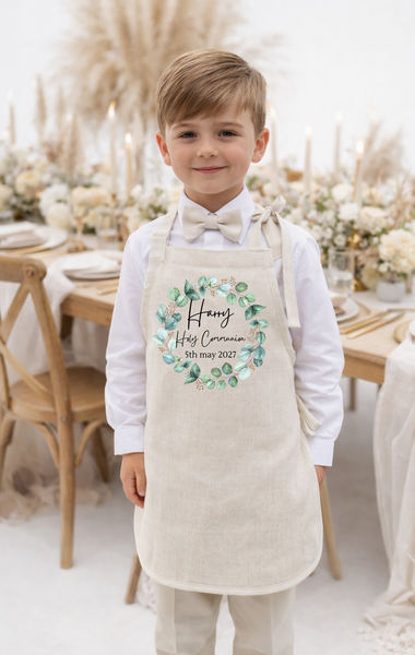 Personalised Apron For Holy Communion