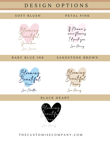 Personalised Heart Mug For Mother's Day