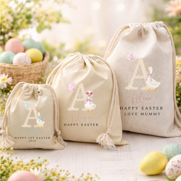 Personalised Goose Easter Bunny For Kids