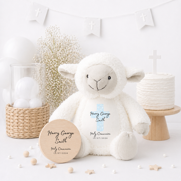 Personalised Holy Communion, Baptism, Christening Soft Toy