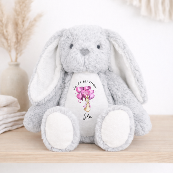 Personalised Peter Rabbit Birthday Bunny