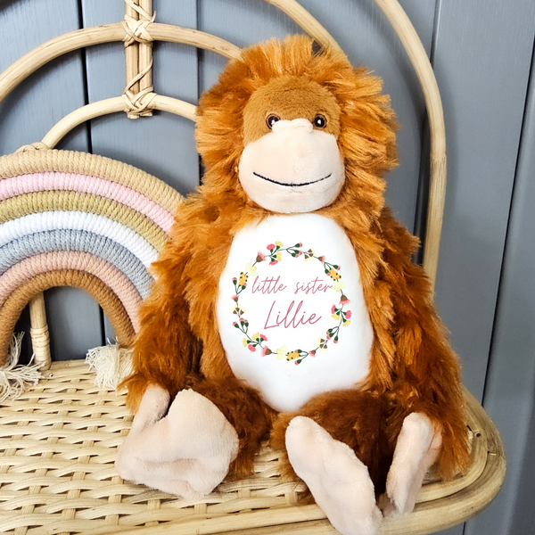 Personalised Sibling Soft Toy