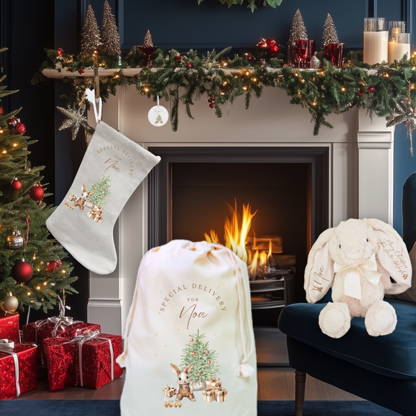 Personalised Bunny Stocking